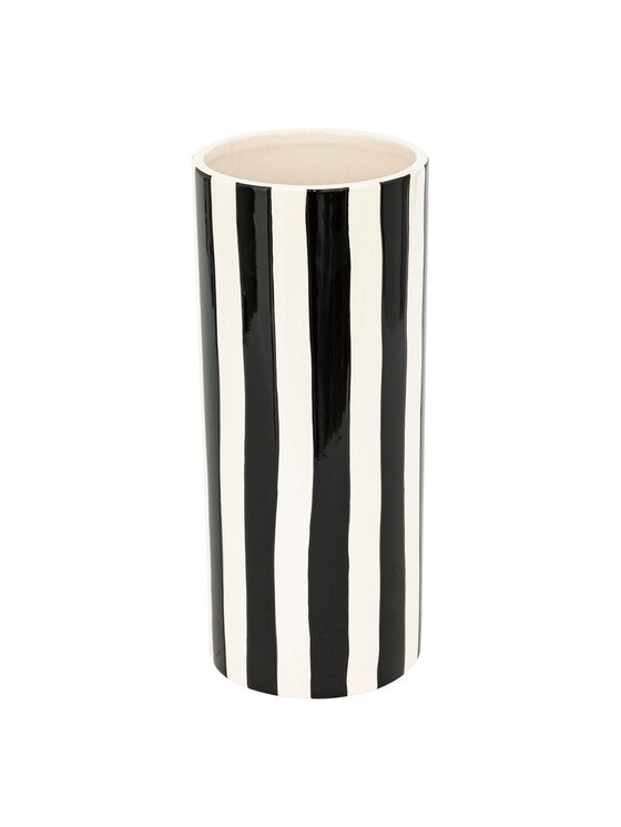 MIAhome MIAhome Wazon ceramiczny w pasy 30 cm Kolorowy