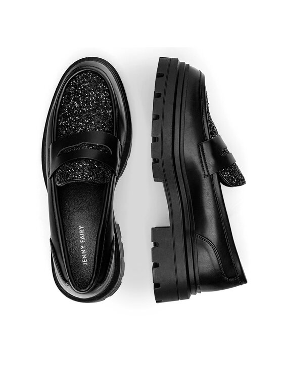 Jenny Fairy Jenny Fairy Chunky loafers HY58682-8B Nero