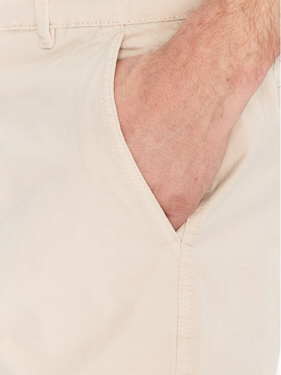 Resteröds Resteröds Шорти от плат Chin 55251 6410 Бежов Regular Fit