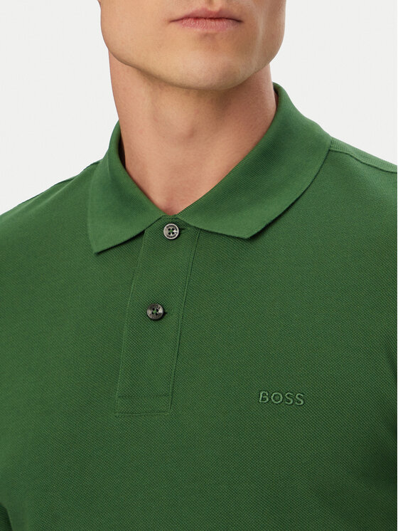BOSS BOSS Poloshirt Pallas 50553564 Grün Regular Fit