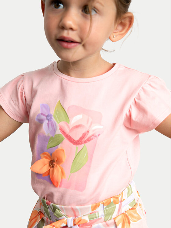 Mayoral Mayoral Top 3007 Portocaliu Regular Fit