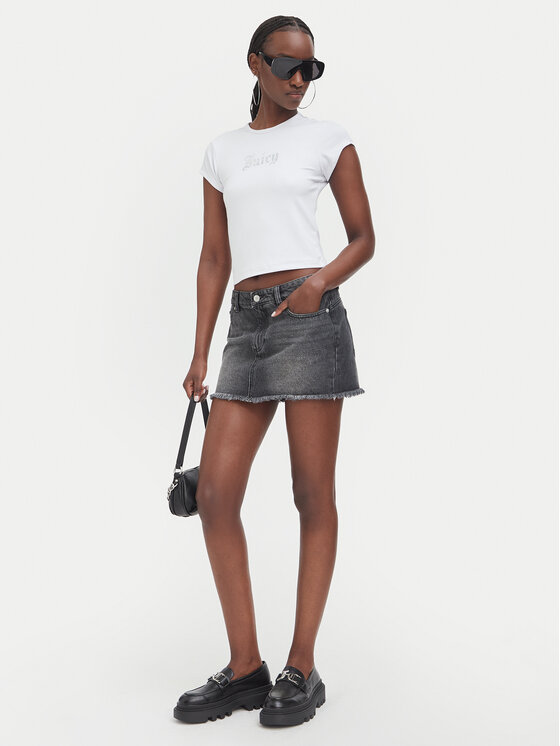 Juicy Couture Juicy Couture T-Shirt JCWCT226326 Weiß Slim Fit