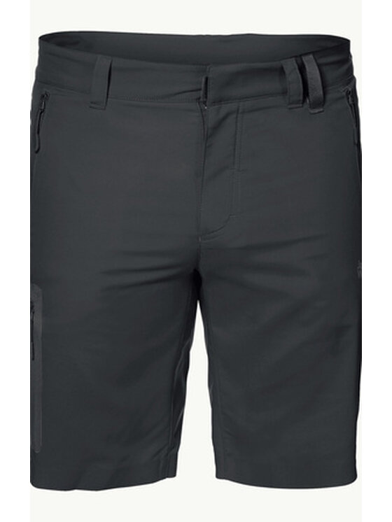 Jack Wolfskin Jack Wolfskin Szorty sportowe 1503791_6350 Czarny Regular Fit