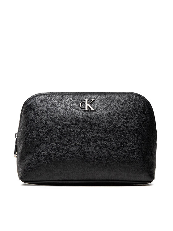 Calvin Klein Jeans Calvin Klein Jeans Kosmetinė Minimal Monogram Make Up Bag K60K608403 Juoda