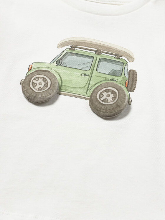 Mayoral Mayoral Тишърт 1011 Бял Regular Fit