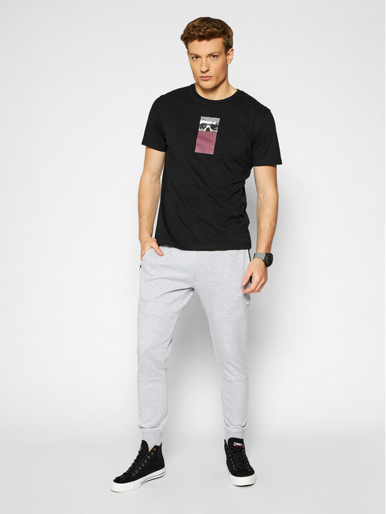 Jack&Jones Jack&Jones Долнище анцуг Will Air Sweat Noos 12184970 Сив Regular Fit