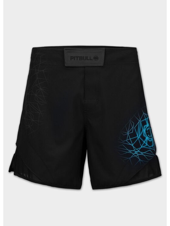 PITBULL PITBULL Szorty sportowe RAY Czarny Regular Fit