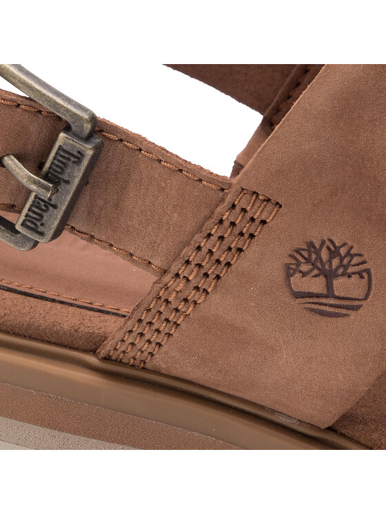 Timberland Timberland Sandały Violet Marsh 2 Band Sandal TB0A1VR2F131 Brązowy