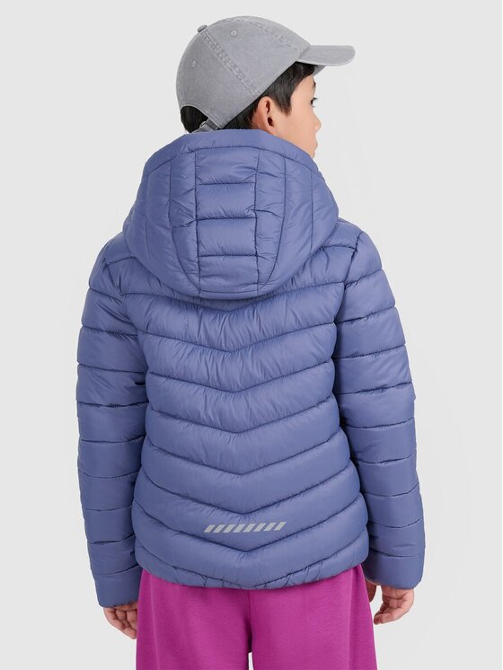 4F 4F Giubbotto piumino 4FJRAW25TDJAM0819-32S Blu scuro Regular Fit