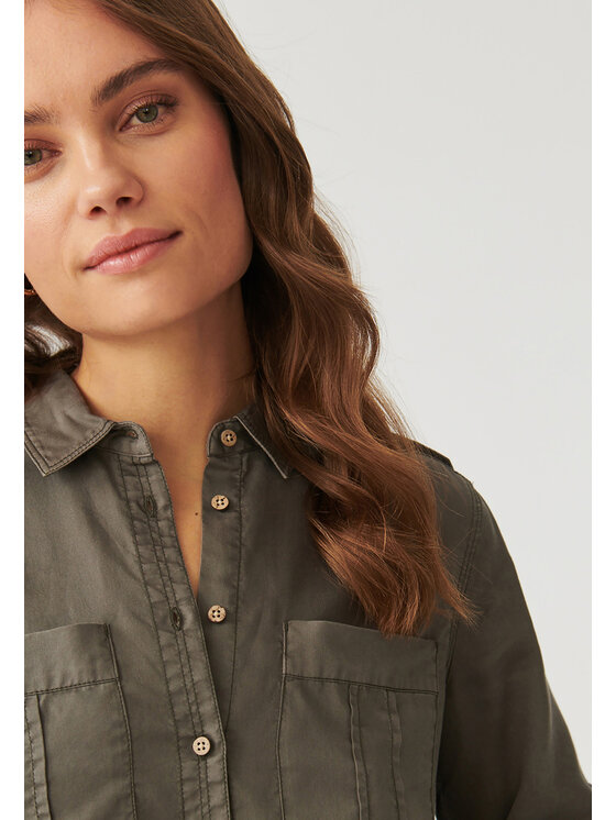 TATUUM TATUUM Koszula KORSANA Khaki Classic Fit