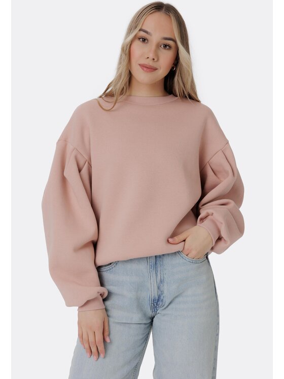 LAURELLA LAURELLA Bluza 1TU019 Różowy Regular Fit