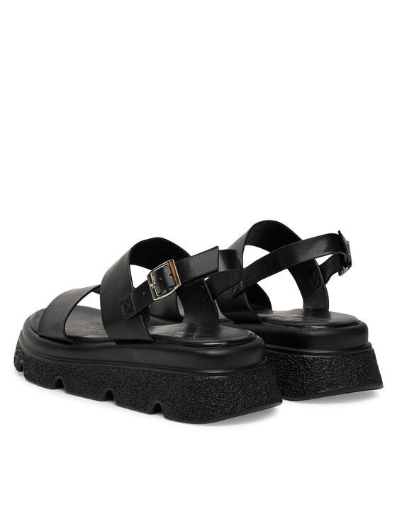 DeeZee DeeZee Sandały E23719-1 Czarny