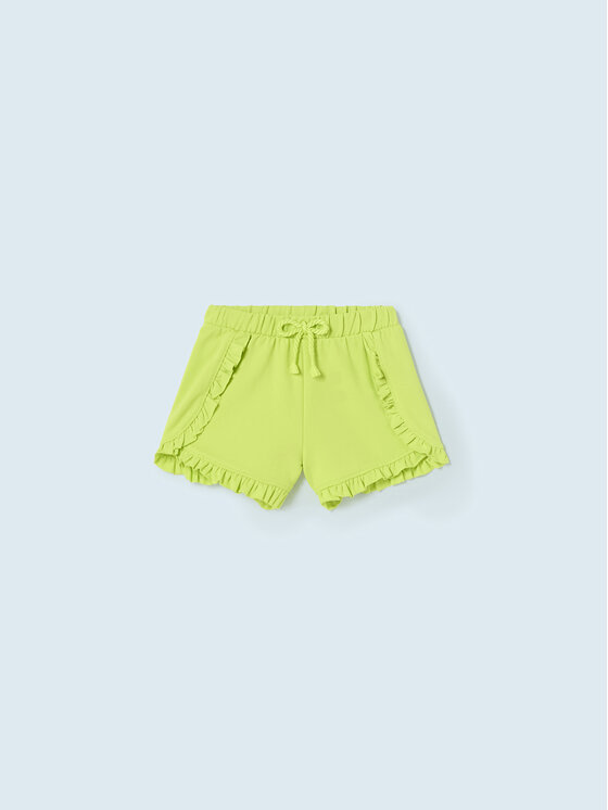Mayoral Mayoral Шорти от плат 603 Зелен Regular Fit