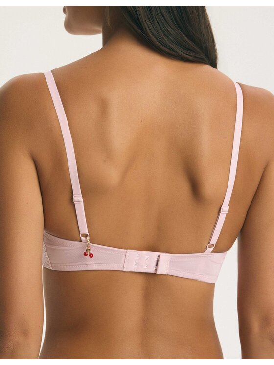 Esotiq Esotiq Biustonosz push-up 45948 Różowy