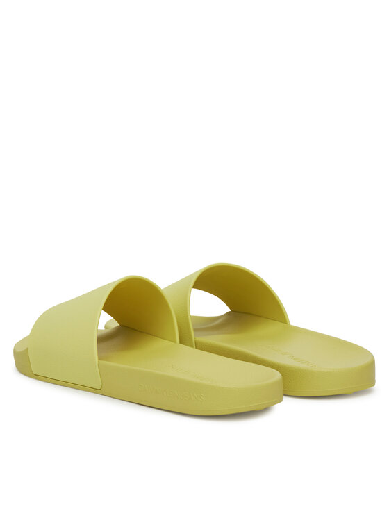 Calvin Klein Jeans Calvin Klein Jeans Papucs Slide Monogram Tpu YW0YW01715 Sárga