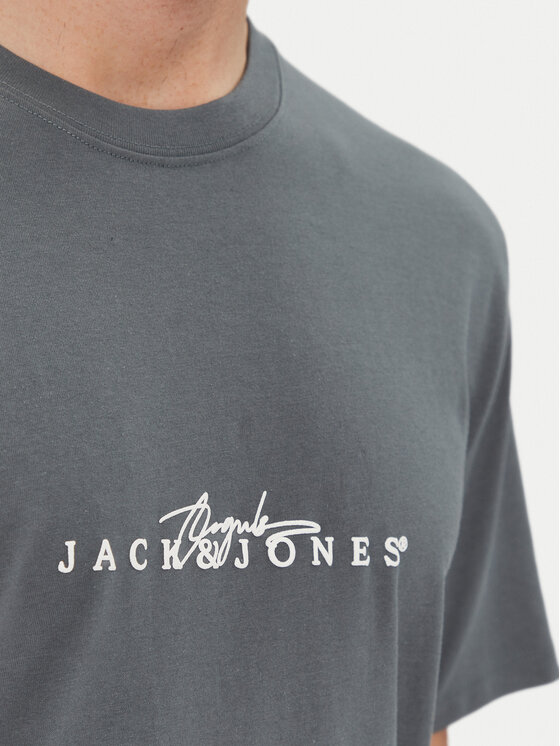 Jack&Jones Jack&Jones T-Shirt Varenna 12273163 Szary Regular Fit
