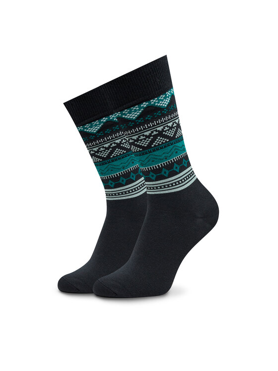 Levi's® Levi's® Zestaw 2 par wysokich skarpet unisex 701224683 Czarny