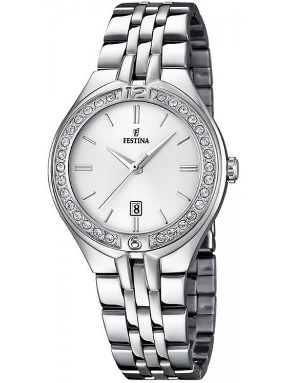 Festina Festina Ρολόι F16867/1 Ασημί