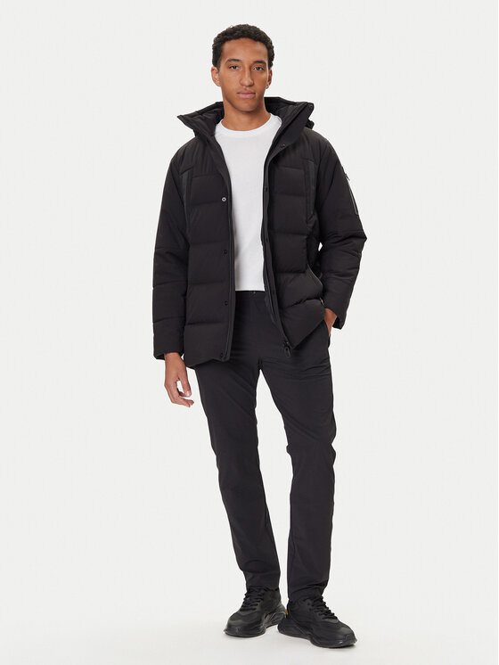 BOSS BOSS Dūnu jaka Block-X 50547262 Melns Regular Fit