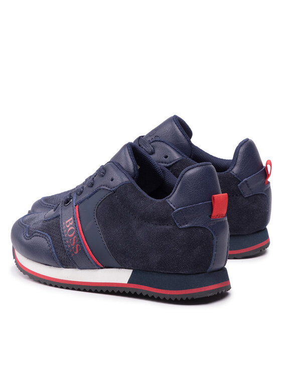 BOSS Boss Sneakersy J29262 S Granatowy