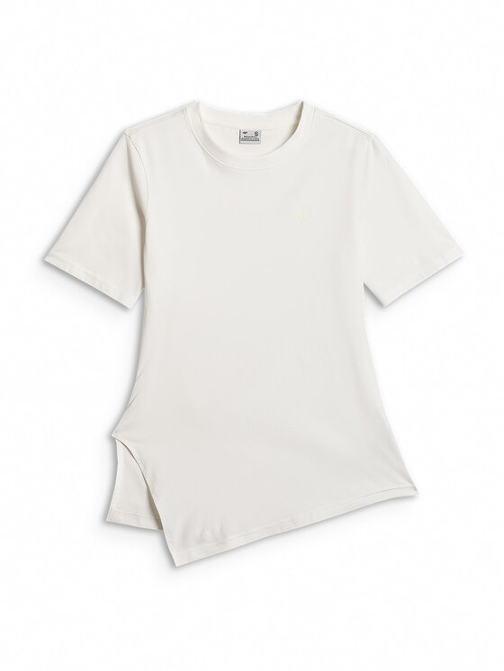 4F 4F T-Shirt ESSENTIAL 4 Biały Regular Fit