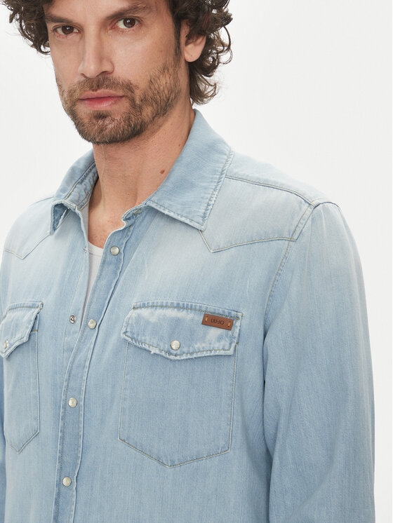 Liu Jo Liu Jo Särk QA5298 D4851 78888 Sinine Regular Fit