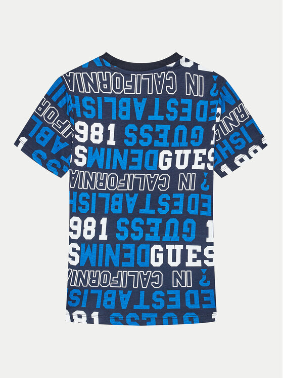 Guess Guess T-krekls L4YI04 K8HM3 Daudzkrāsains Classic Fit
