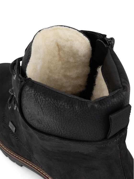Rieker Rieker Schnürschuhe F3606-00 Schwarz