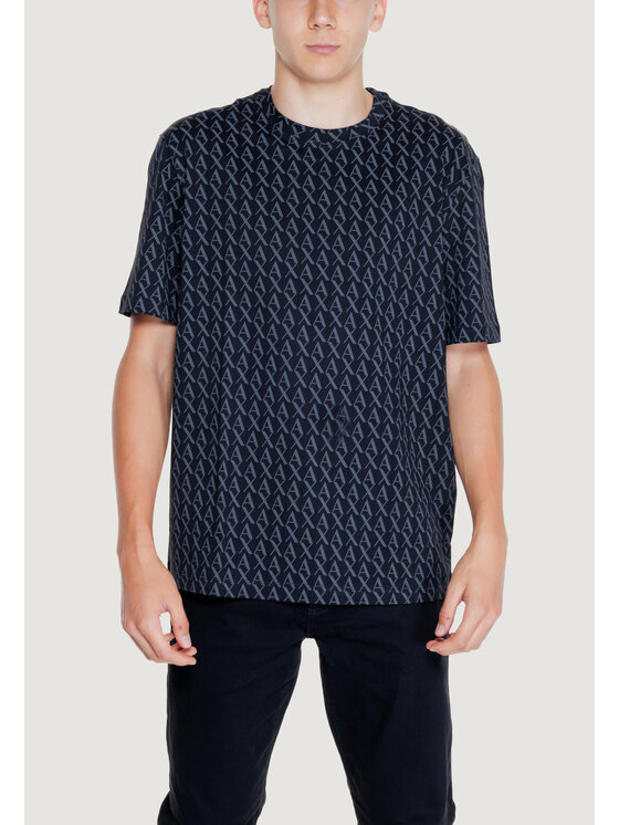 Armani Exchange Armani Exchange T-shirt 8NZTCW ZJH4Z Nero Shirt Fit
