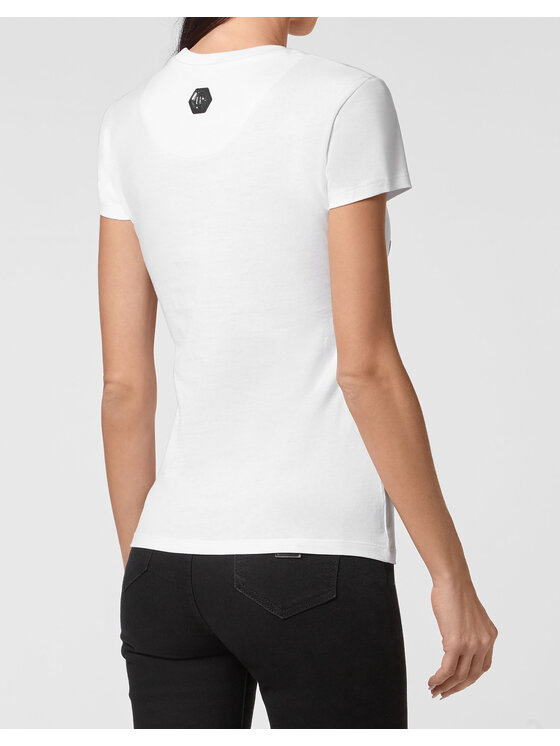 PHILIPP PLEIN PHILIPP PLEIN T-shirt 3365 Bianco Regular Fit
