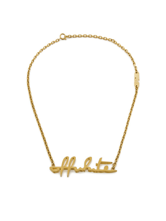 Off-White Off-White Ogrlica OWOB026R21MET0017600 Zlatna
