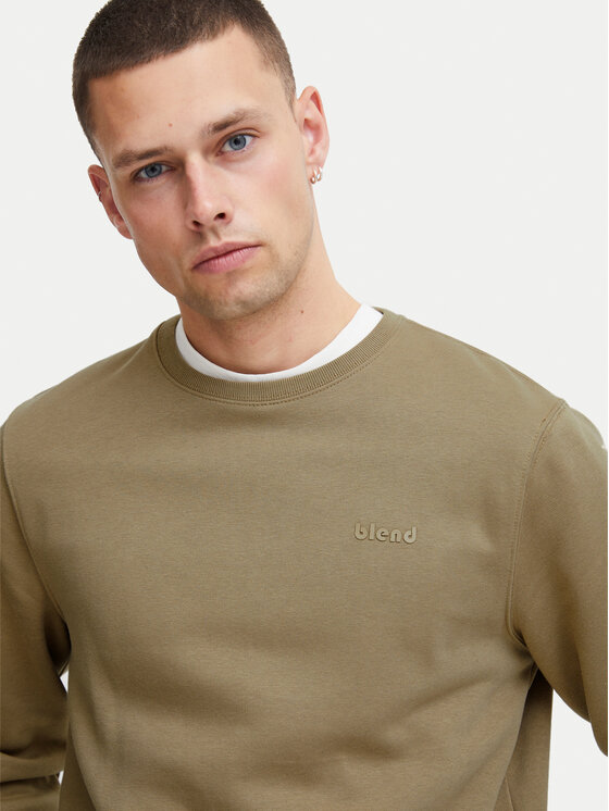 Blend Blend Jopa Downton Crew 20712522 Rjava Regular Fit