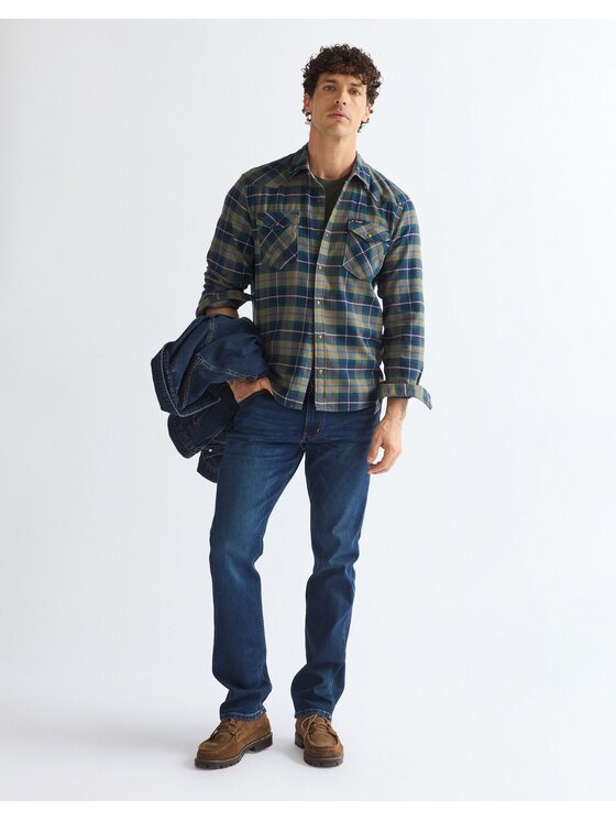 Wrangler Wrangler Koszula WESTERN SHIRT Kolorowy Regular Fit