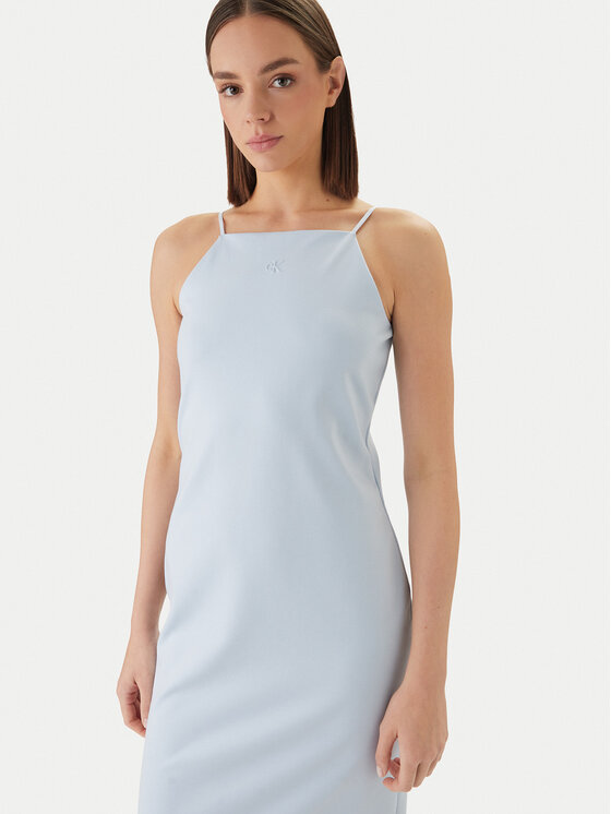 Calvin Klein Jeans Calvin Klein Jeans Kasdieninė suknelė LV044F208G Mėlyna Slim Fit