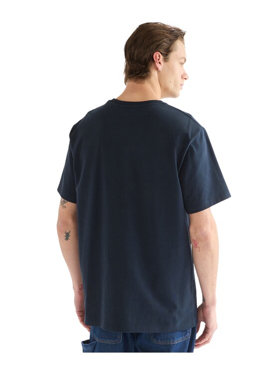 Wrangler Wrangler T-Shirt 112387027 Niebieski Regular Fit
