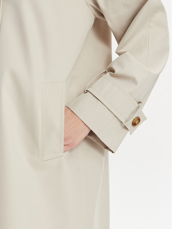 Marella Marella Tenchcoat Fattore 2413021091 Beige Relaxed Fit