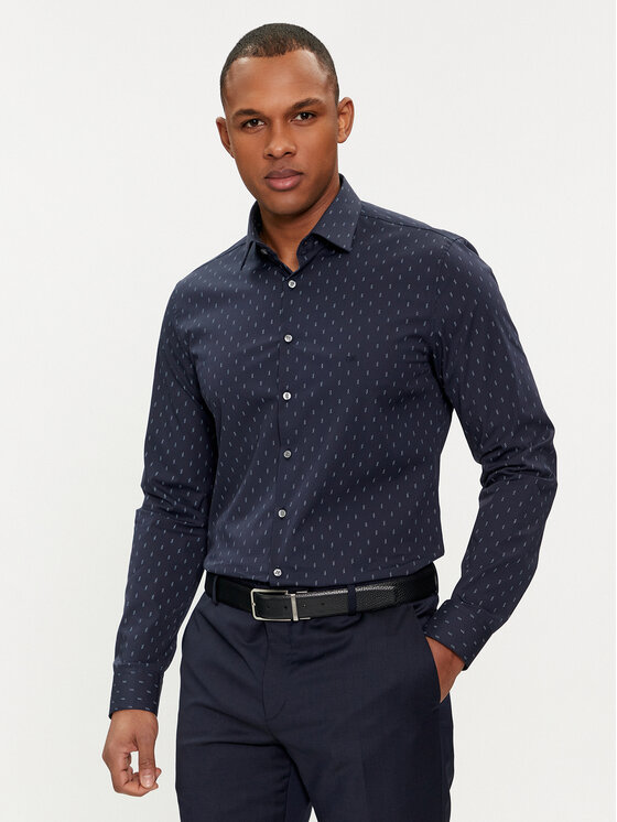 Camicia slim fit outlet calvin klein