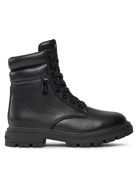 Calvin Klein Jeans Calvin Klein Jeans Schnürstiefeletten Lace-Up Bootie V3A5-80687-1355 S Schwarz