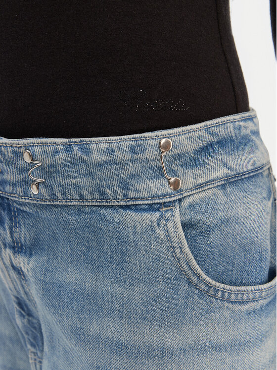 Guess Guess топ W6RP15 KD012 Черен Slim Fit