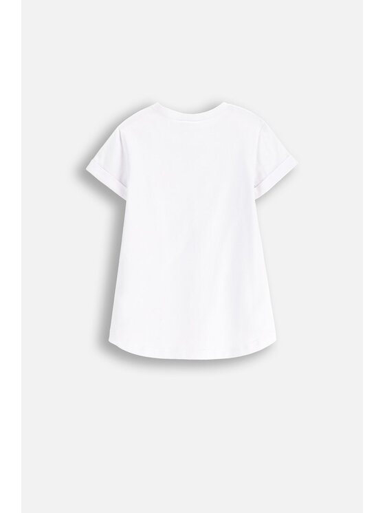 Coccodrillo Coccodrillo T-Shirt WC5143202DGK-001 Biały Regular Fit