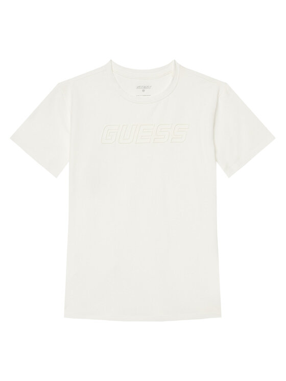 Guess T-Shirt L5RI37 J1311 Biały Regular Fit
