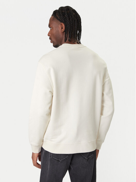 Calvin Klein Jeans Calvin Klein Jeans Felpa LV04RC296G Écru Regular Fit
