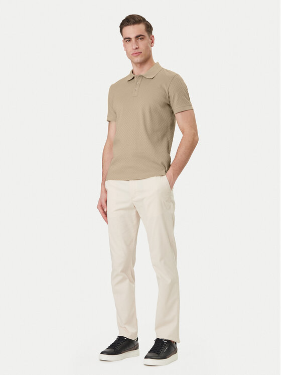 JOOP! JOOP! Polo särk Roni 10100056 30100501 Pruun Regular Fit