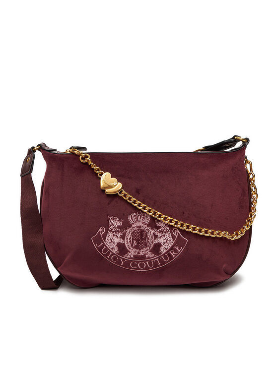 Juicy Couture Juicy Couture Ročna torba CEO-BIJXT8990WZC Bordo rdeča