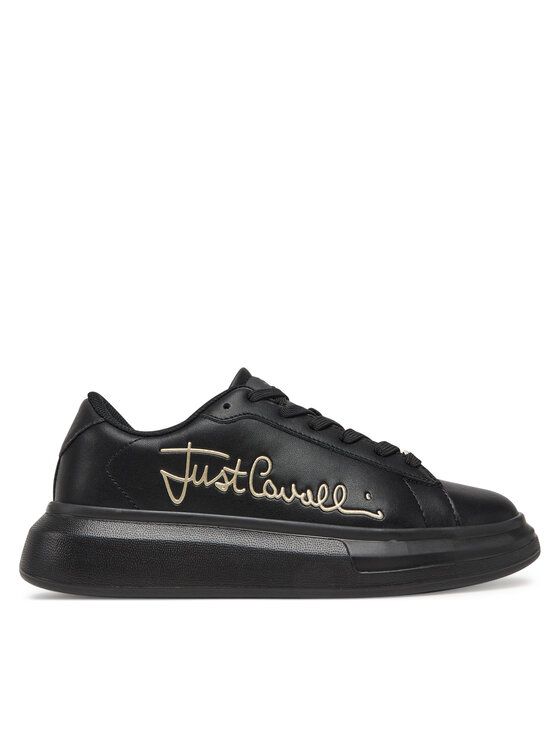 Sneakers Just Cavalli Femei, Mărimea: 38, Negru, 78RA3SB3 ZPA88