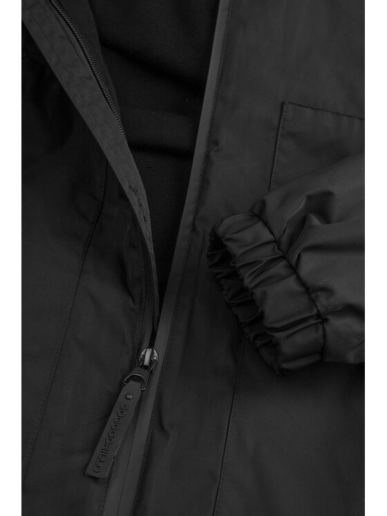 Coccodrillo Coccodrillo Prechodná bunda WC6152402OBJ-021 Čierna Regular Fit
