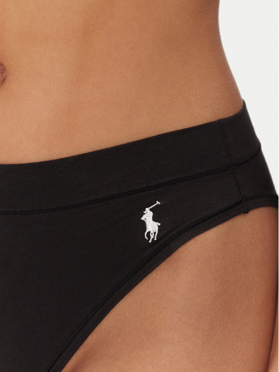 Polo Ralph Lauren Polo Ralph Lauren Σλιπ κλασικά 4P0496 Μαύρο