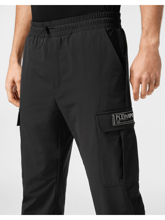 Plein Sport Plein Sport Joggery 14149 Czarny Jogger Fit