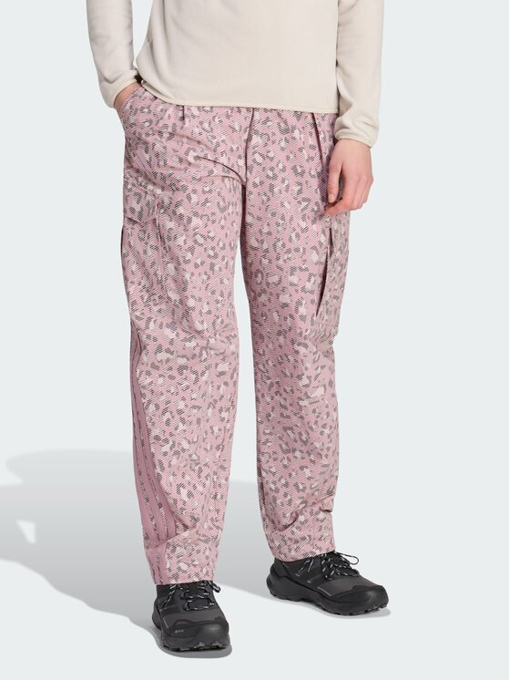adidas adidas Outdoor kelnės Terrex Xploric Clima365 KH2588 Šviesiai rožinė Loose Fit