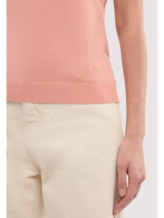 Trussardi Trussardi T-shirt M7736001193N019 Rosa Regular Fit